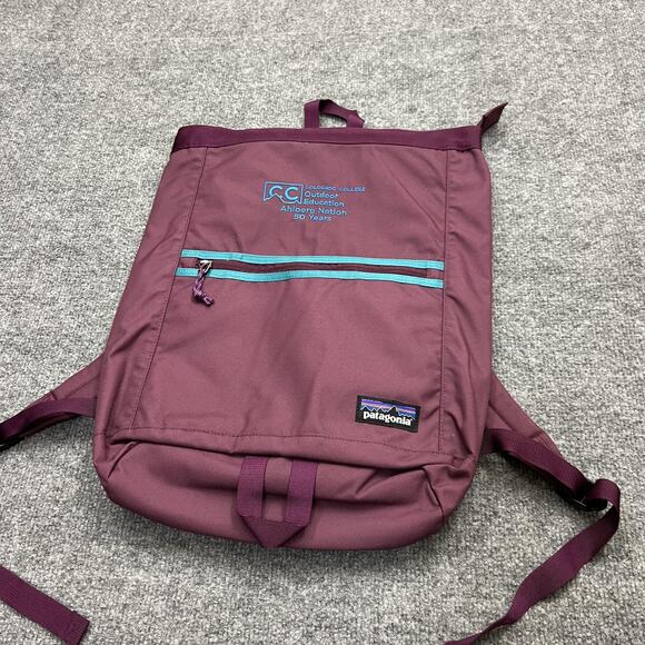 Patagonia Arbor Market Pack 15L Backpack Purple Colorado College CC Outdoor - Picture 2 of 9
